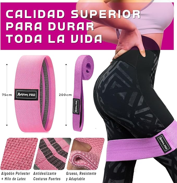 Bandas Elasticas Para Piernas Y Gluteos
