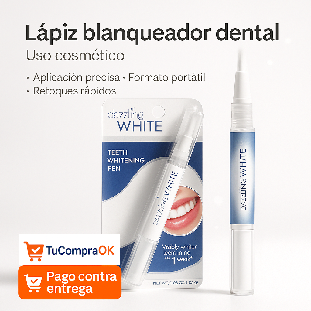 Lapiz Blanqueador de Dientes
