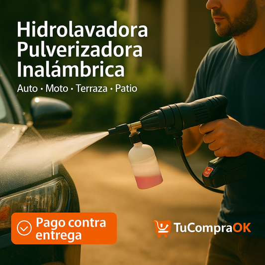 Hidrolavadora Pulverizadora Inalámbrica