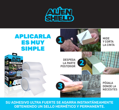 Alien Shield Cinta Sella Todo, lleva 3 al precio de 1